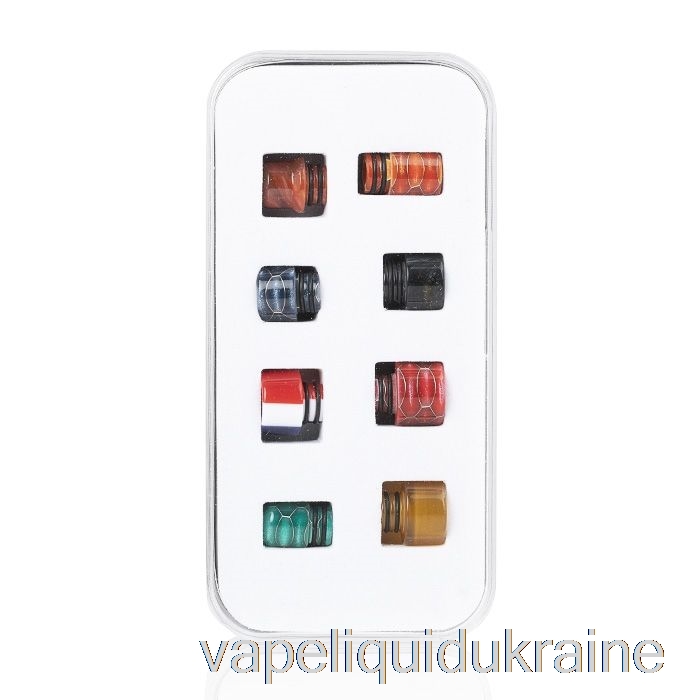 Vape Liquid Ukraine Aleader 510 Drip Tip Kit - Pack of 8 510 Edition